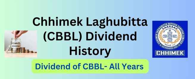 cbbl dividend history