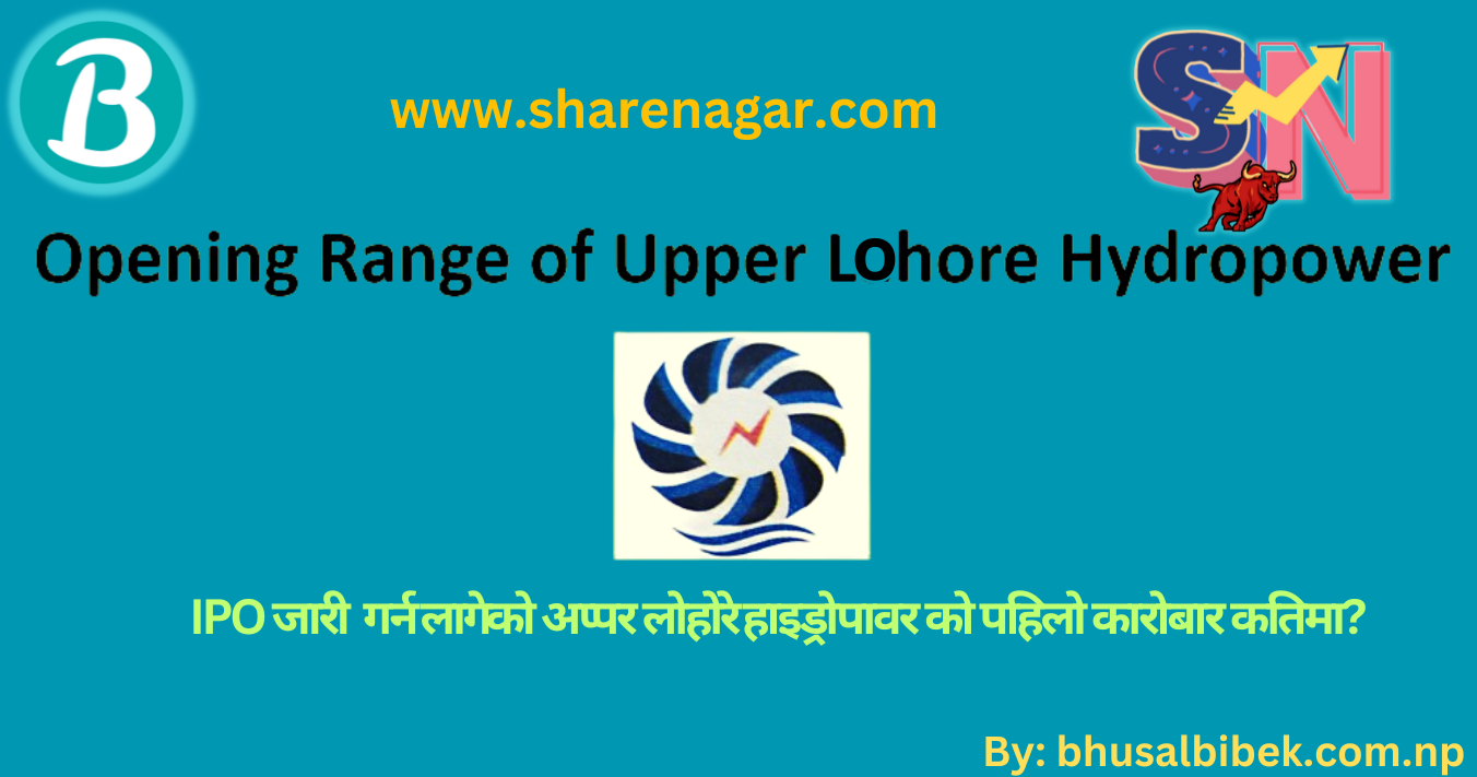 Opening Range of Upper Lohare Hydropower Company